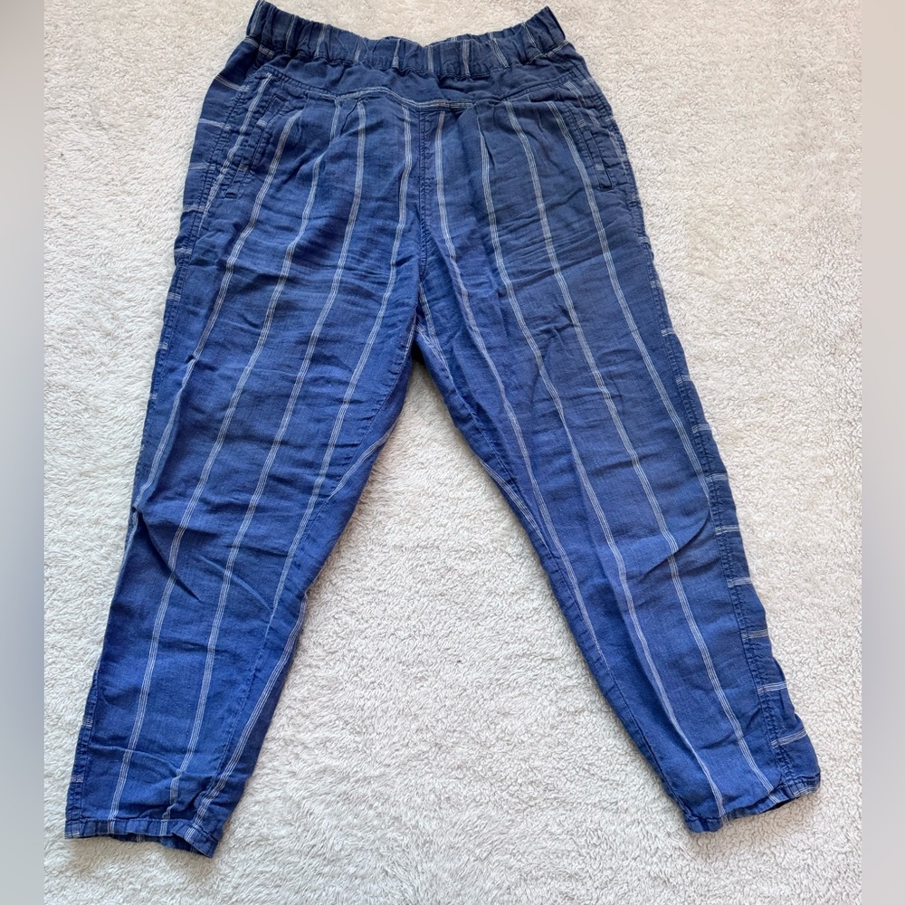 Anthropologie Linen Pants